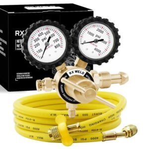 Regulador de Nitrógeno Industrial 0–800 PSI CGA580 (Uso Técnico Profesional)