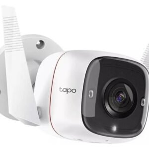 Camara Exterior Tapo Cámara Tapo Exterior WiFi 3MP con Sirena y Visión Nocturna | Resistente al Agua