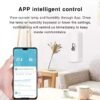 Sensores Inteligentes Sensor de Temperatura y Humedad Inteligente WiFi | Compatible con Alexa y Google Home